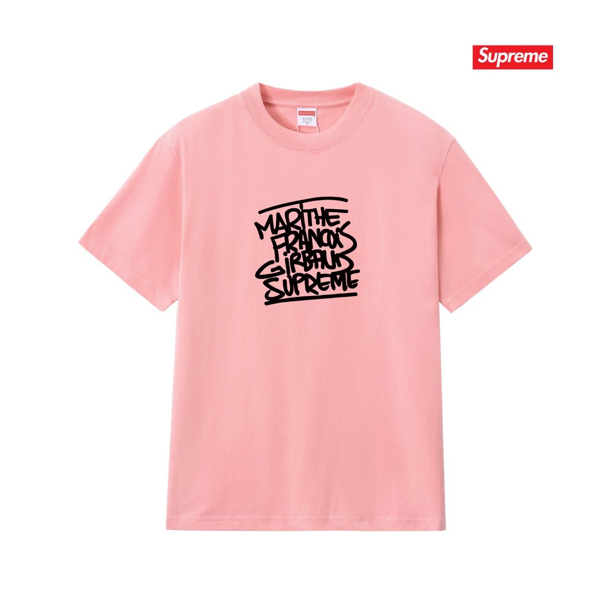 Supreme Martine Graffiti Short-Sleeve T-Shirt ¡ª front