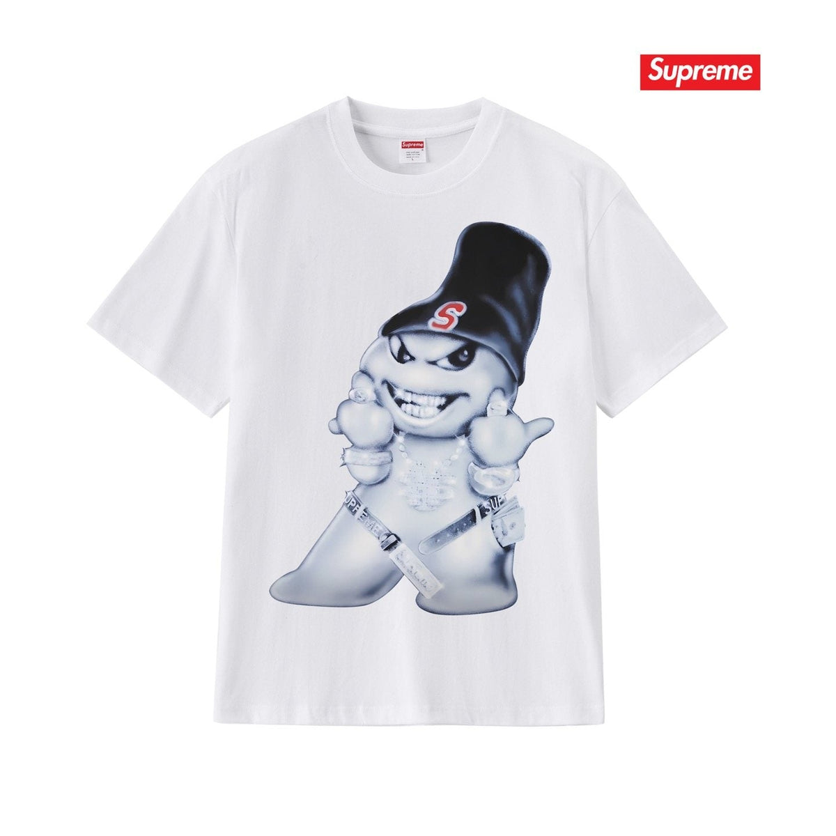 Supreme Mascot Graphic Short-Sleeve T-Shirt ¡ª front