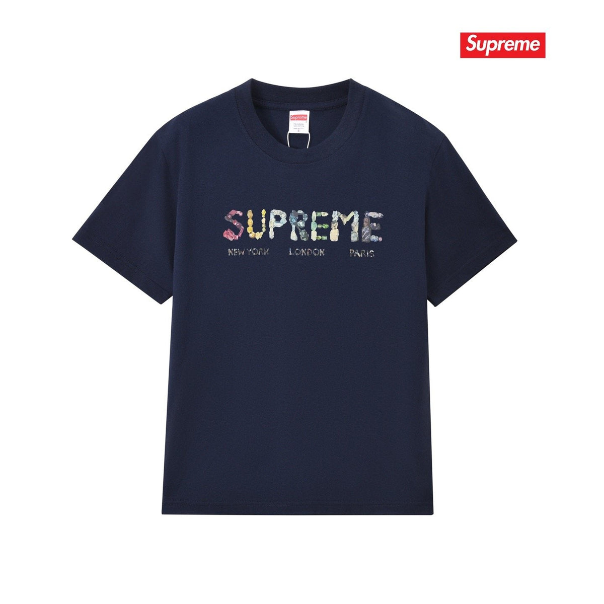 Supreme Chest Graphic Short-Sleeve T-Shirt ¡ª front