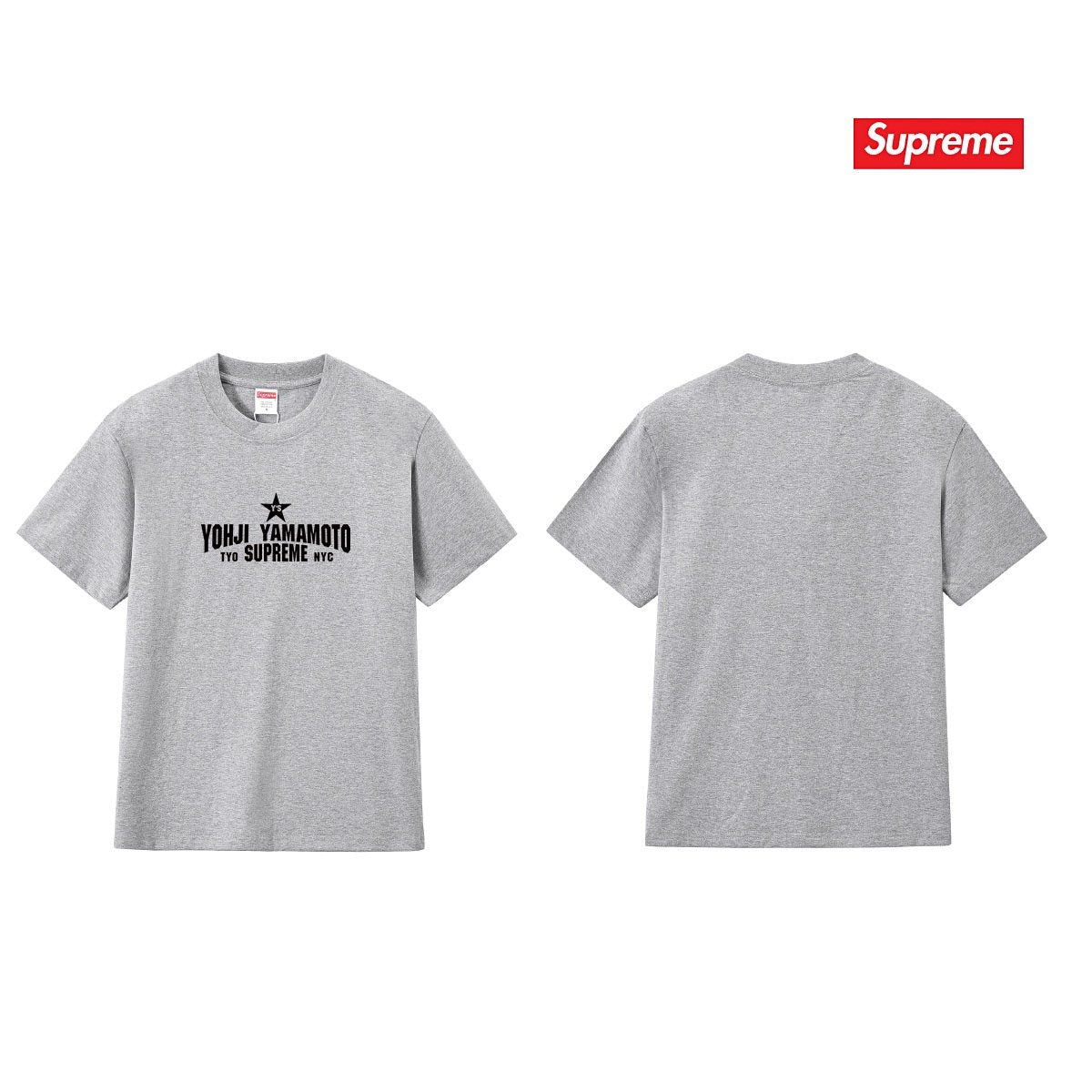 Supreme Yohji Yamamoto Star Graphic T-Shirt ¡ª back
