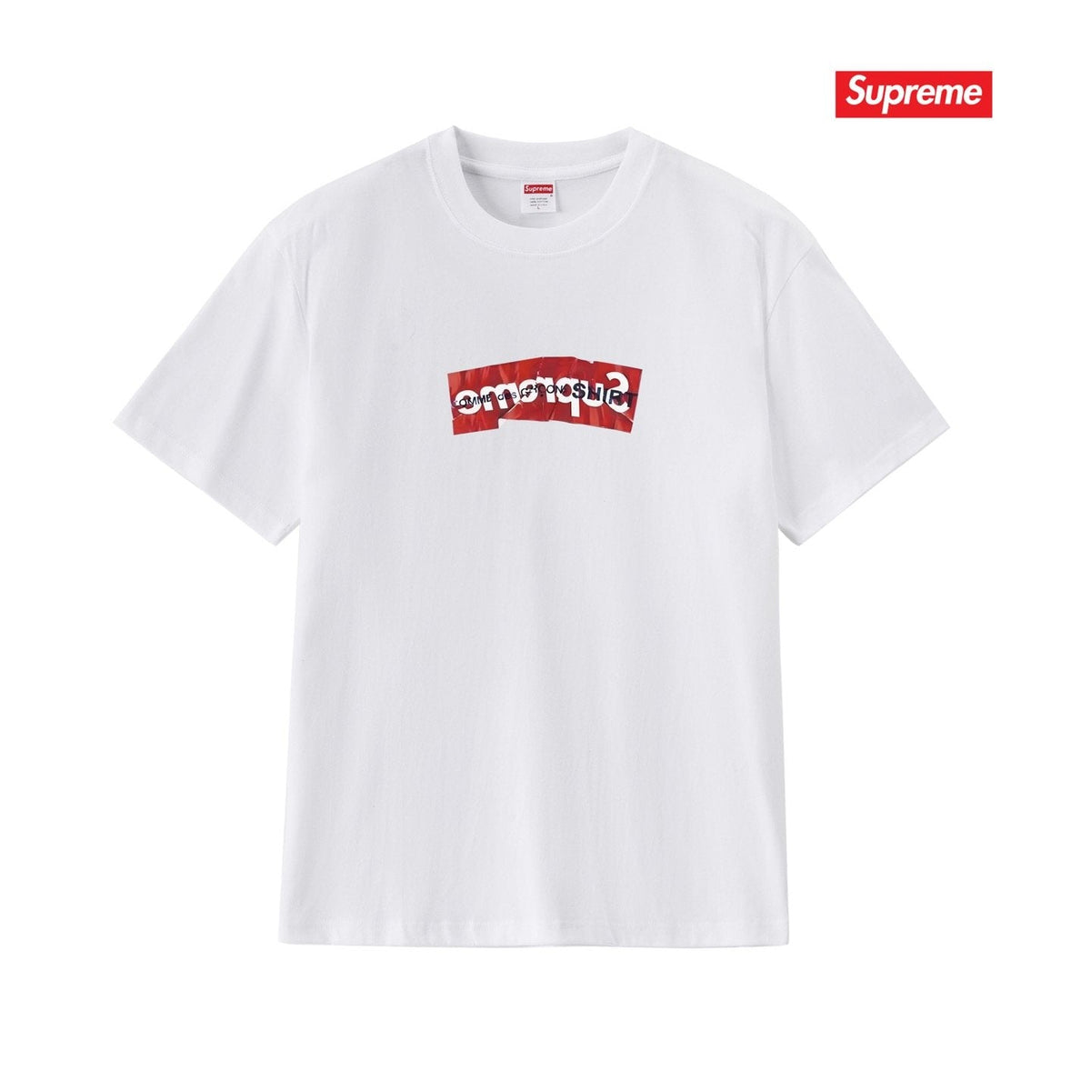 Supreme Distressed Graphic T-Shirt ¡ª front