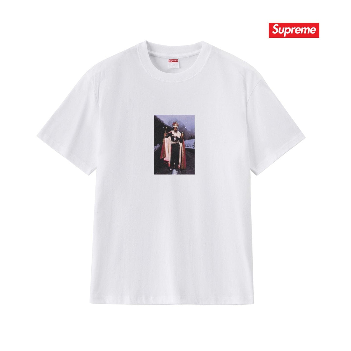 Supreme Front and Back Graphic T-Shirt ¡ª front