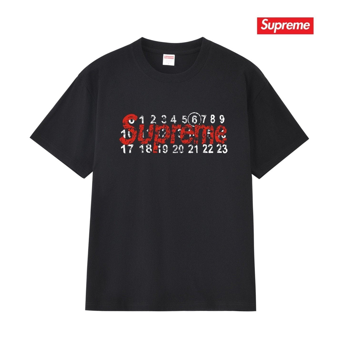 Supreme Number Graphic Short-Sleeve T-Shirt ¡ª hero