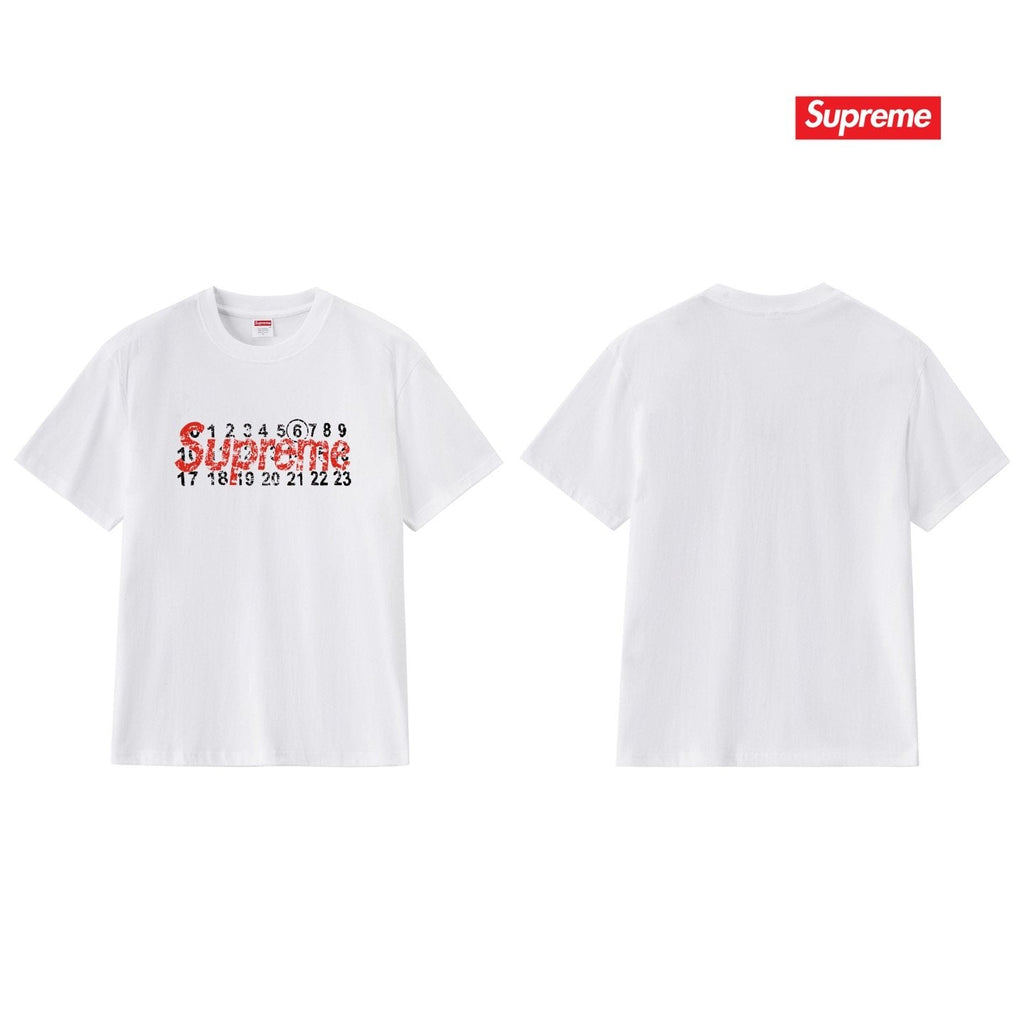 Supreme Number Graphic Short-Sleeve T-Shirt ¡ª back