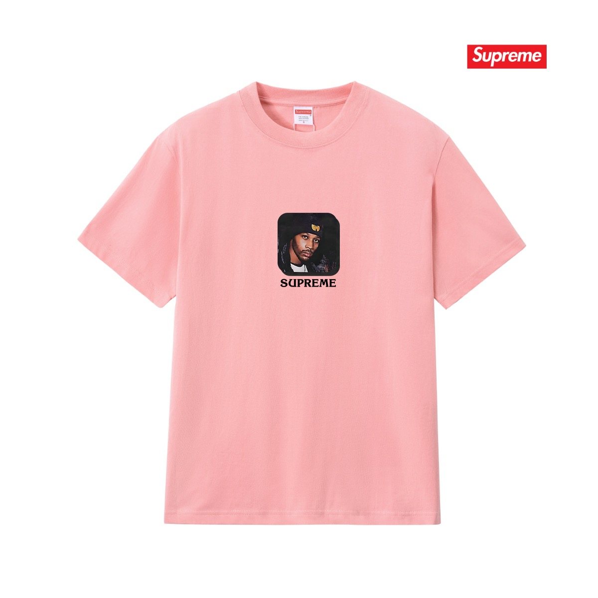 Supreme Protect Ya Neck RZA Portrait Graphic T-Shirt ¡ª front