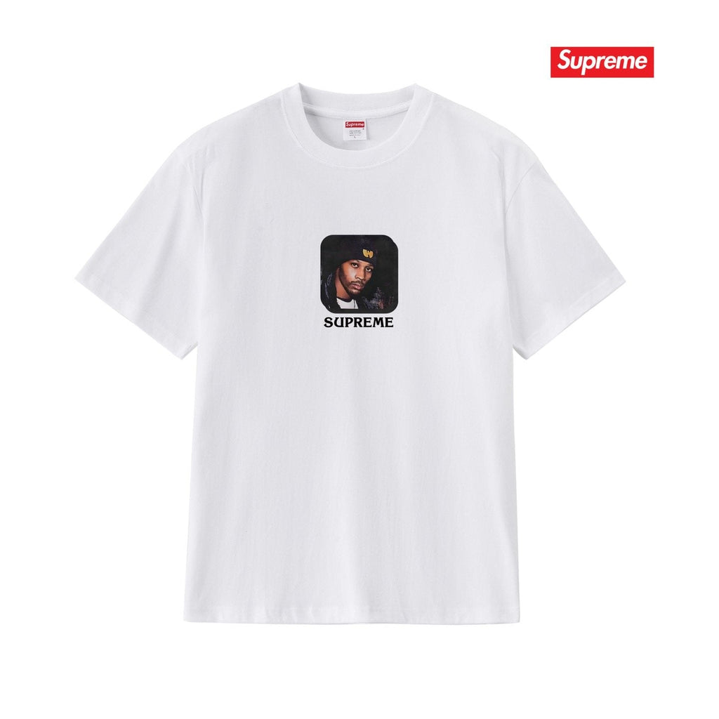 Supreme Protect Ya Neck RZA Portrait Graphic T-Shirt ¡ª front