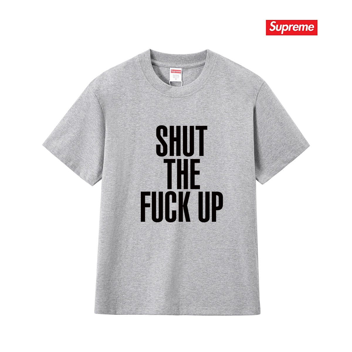 Supreme Stacked Text Graphic T-Shirt ¡ª front