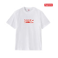 Supreme White Front Graphic Short-Sleeve T-Shirt ¡ª hero