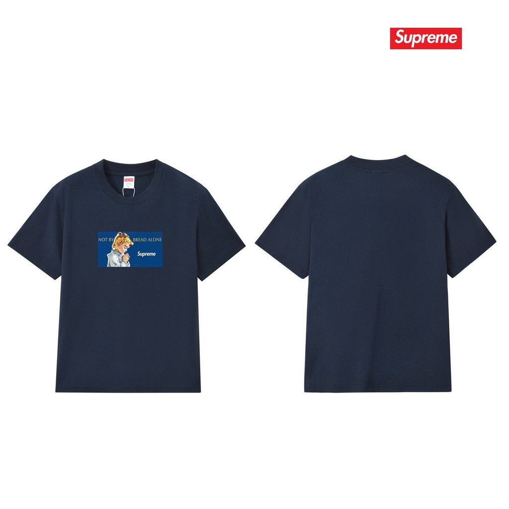 Supreme Blue Rectangle Graphic T-Shirt ¡ª comparison