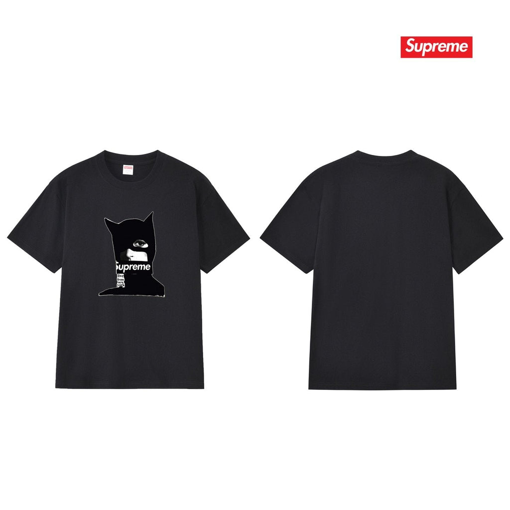 Supreme Cat Graphic Short-Sleeve T-Shirt ¡ª back