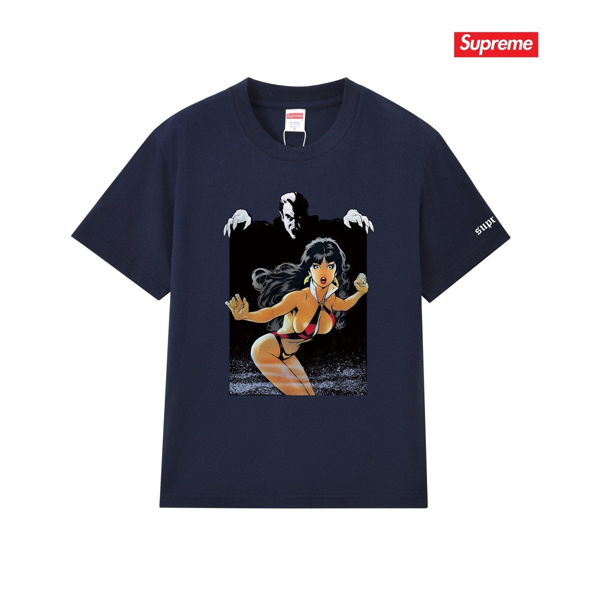 Supreme Character Graphic Short-Sleeve T-Shirt ¡ª front