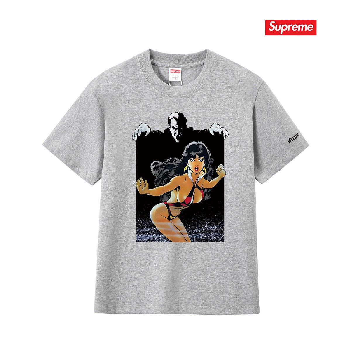 Supreme Character Graphic Short-Sleeve T-Shirt ¡ª front