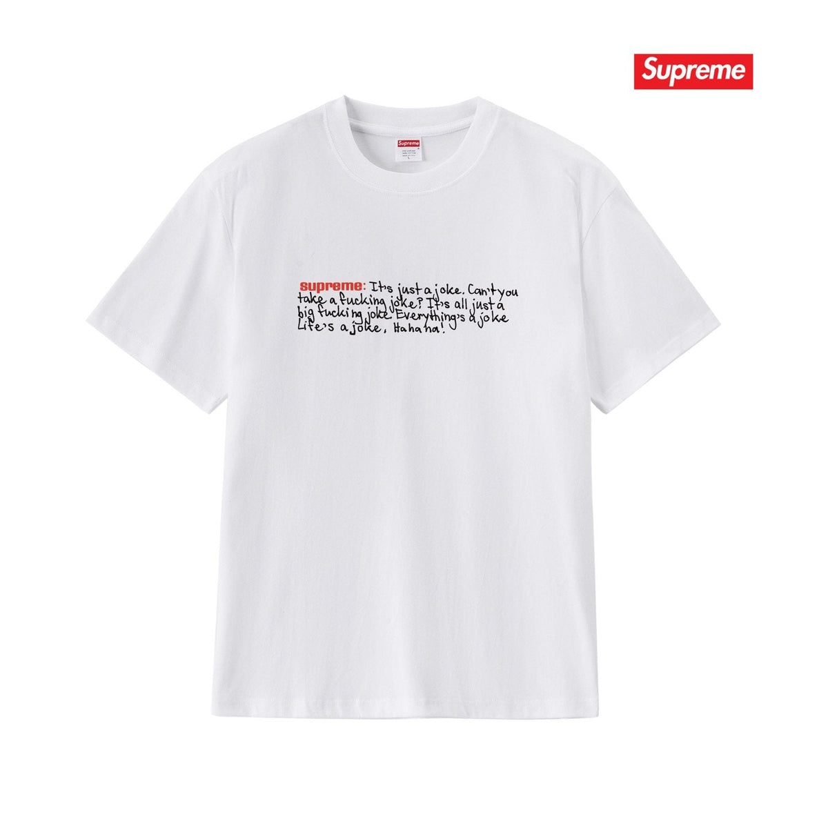 Supreme Front Graphic Short-Sleeve T-Shirt ¡ª front