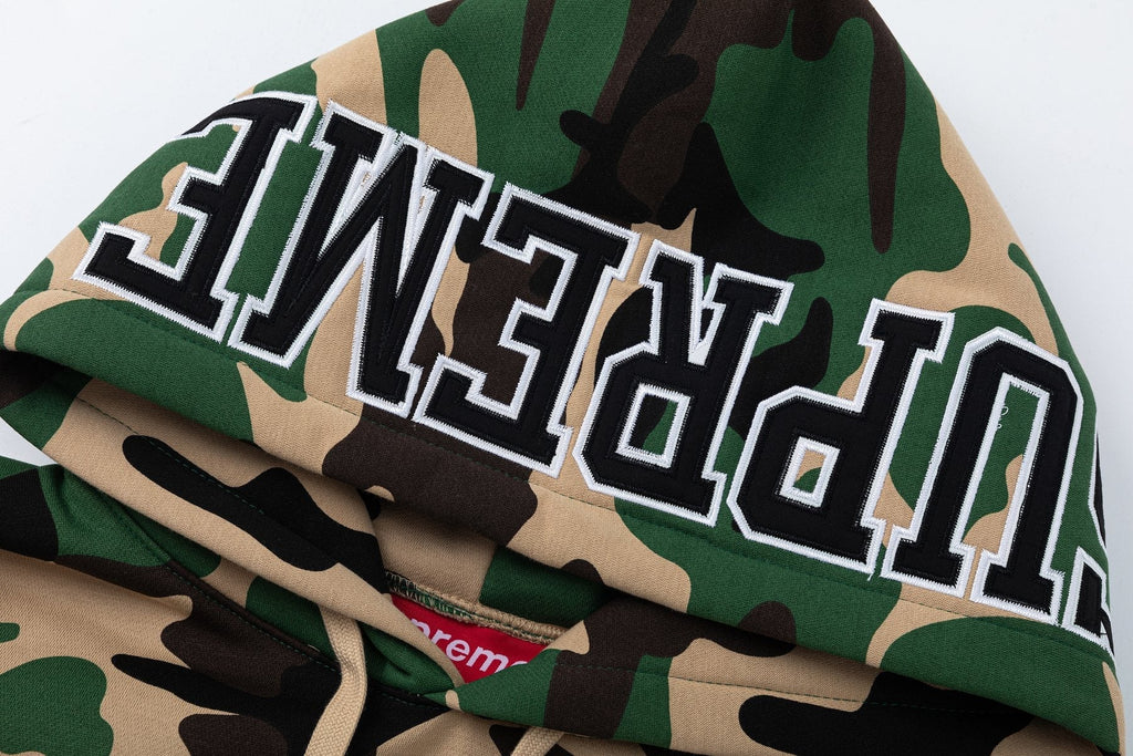 Supreme Camouflage Team 94 Graphic Hoodie ¡ª detail