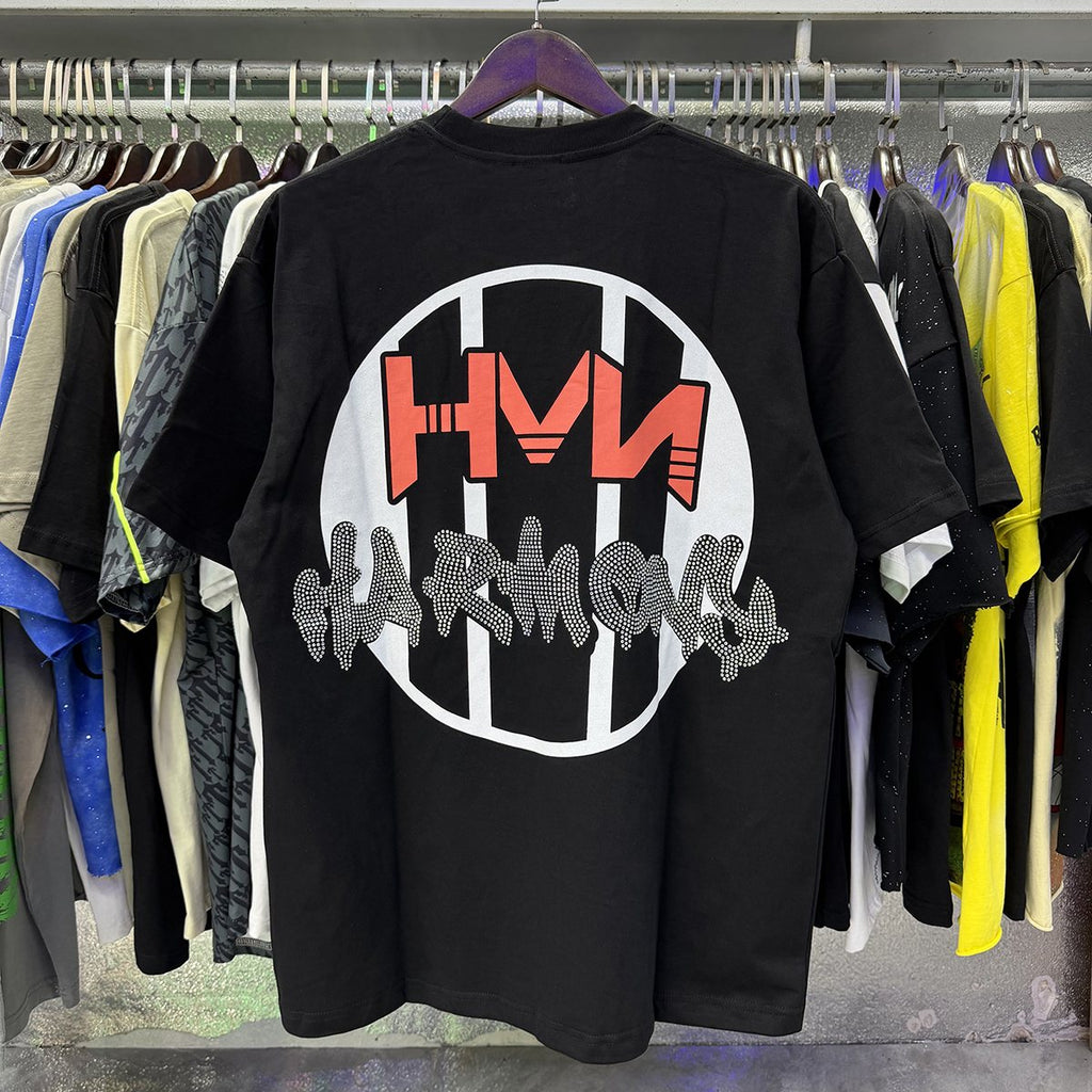 HARMONY Rhinestone Graphic Short-Sleeve T-Shirt ¡ª context