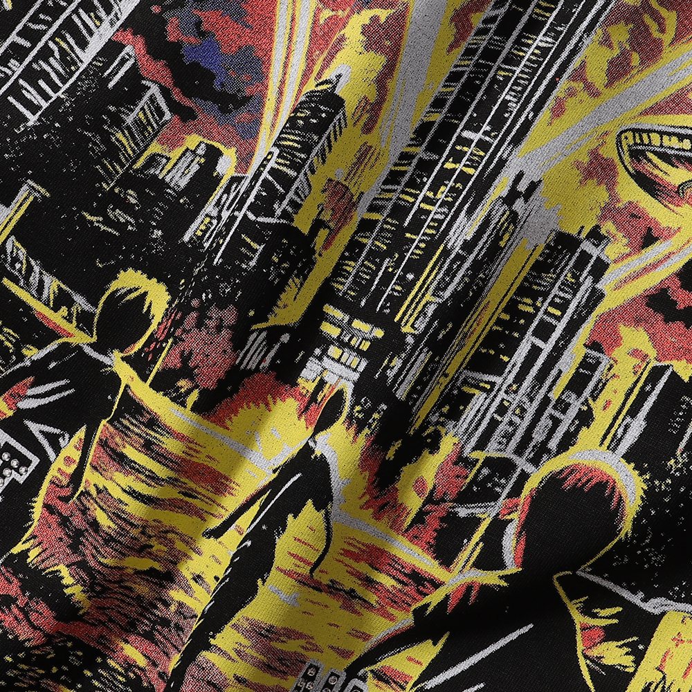 HARMONY UFO City Graphic Short-Sleeve T-Shirt ¡ª detail
