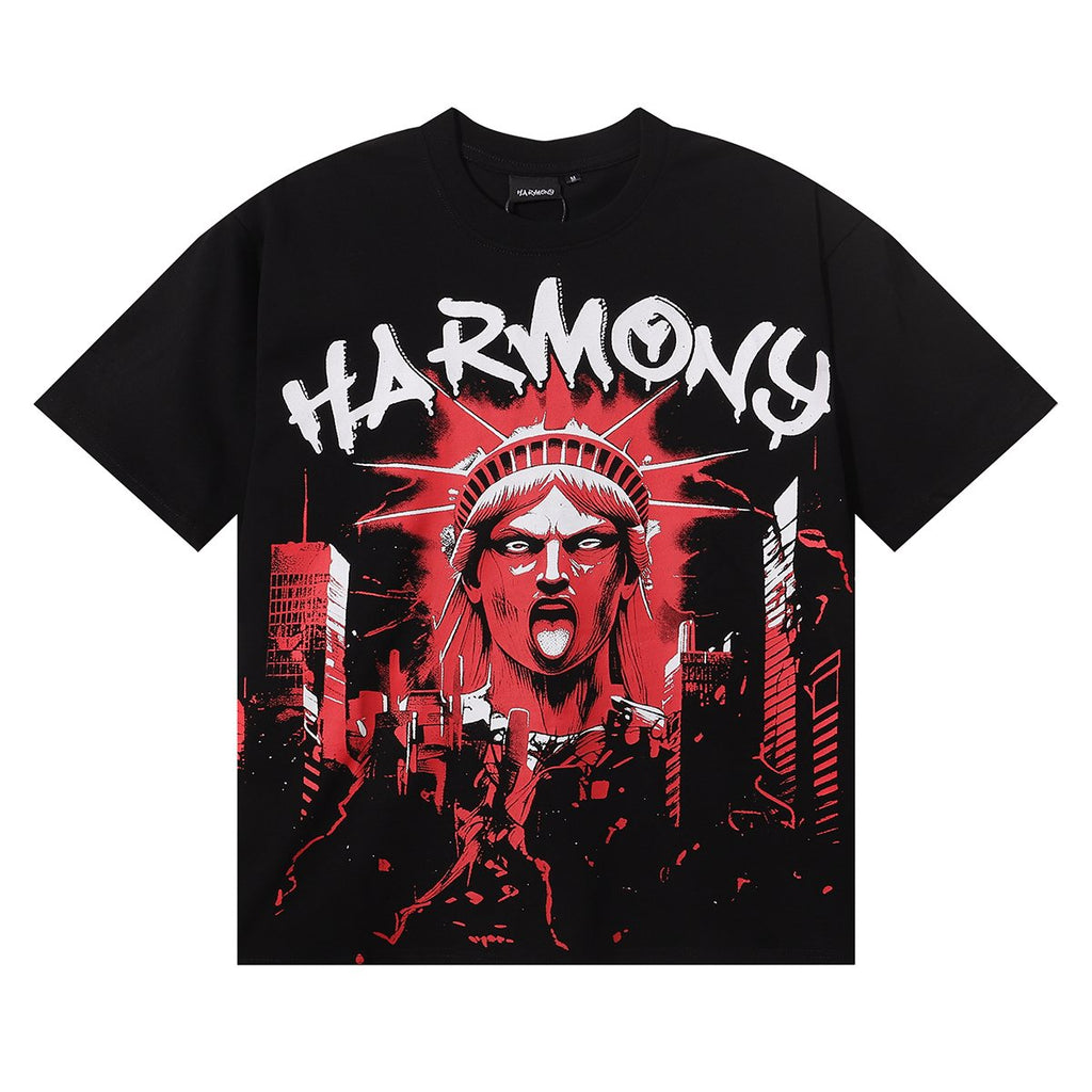 HARMONY Statue of Liberty World Tour Graphic T-Shirt ¡ª hero