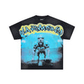 HARMONY Football Graphic Raw-Edge T-Shirt ¡ª hero