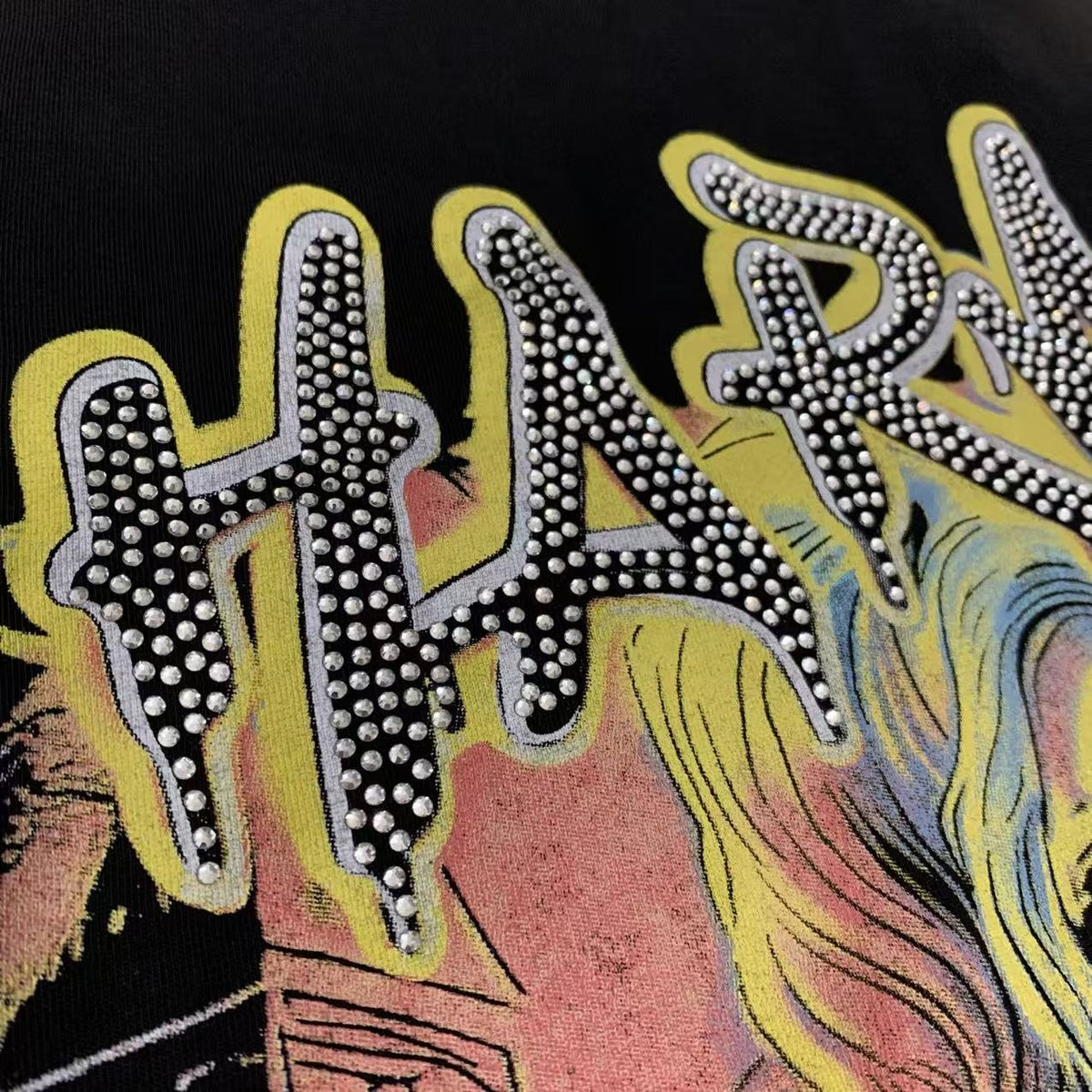 HARMONY Anime Graphic Short-Sleeve T-Shirt ¡ª detail