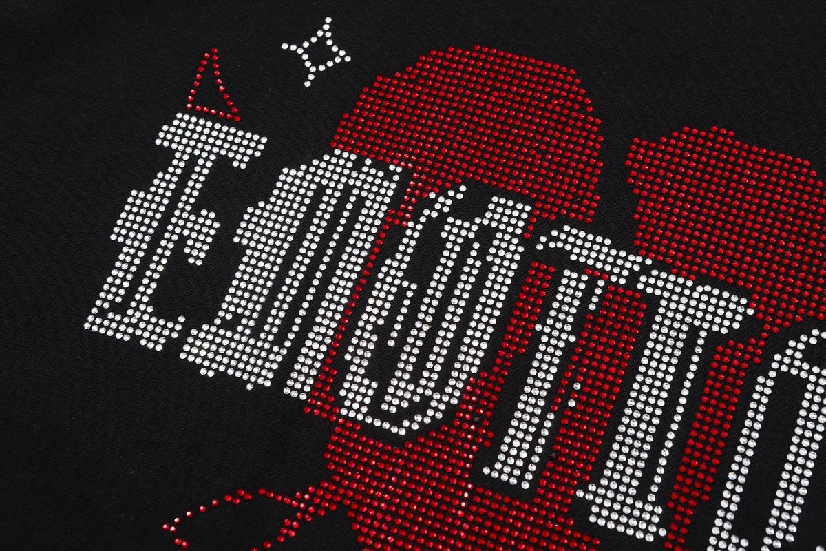 MIXED EMOTION Heart Graphic Short-Sleeve T-Shirt ¡ª detail