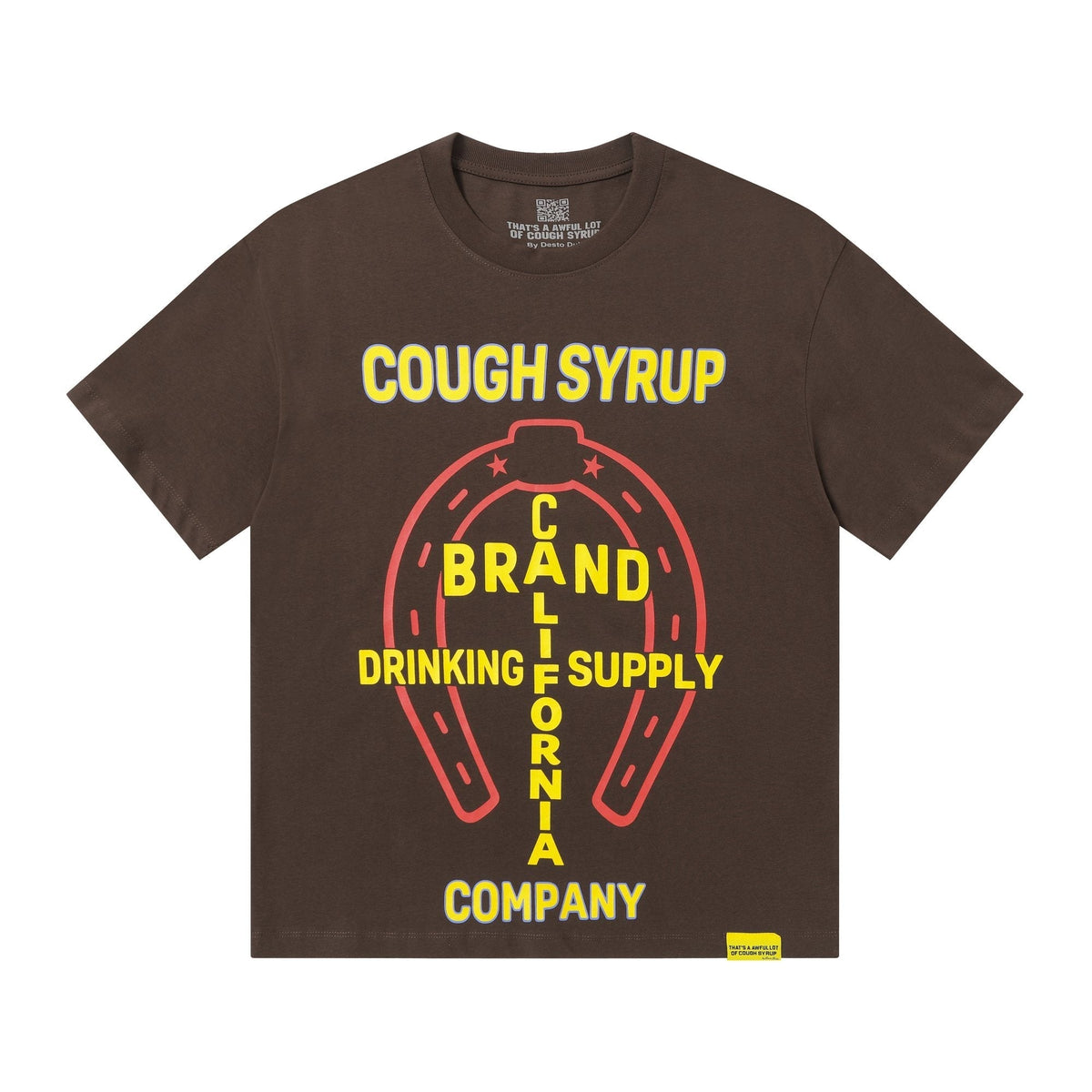 THAT'S A AWFUL LOT OF COUGH SYRUP Bull Lightning Graphic T-Shirt ¡ª hero