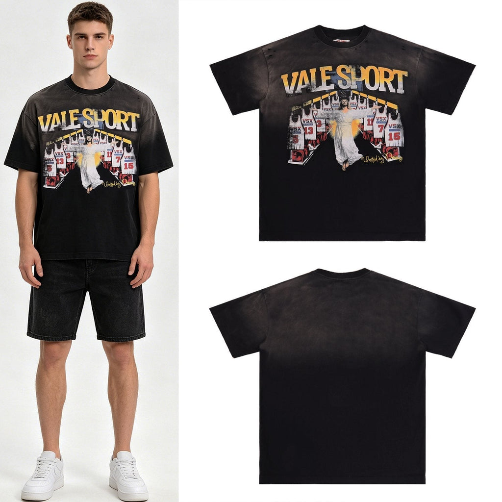 Valley Dreams Jesus Jersey Graphic T-Shirt ¡ª context