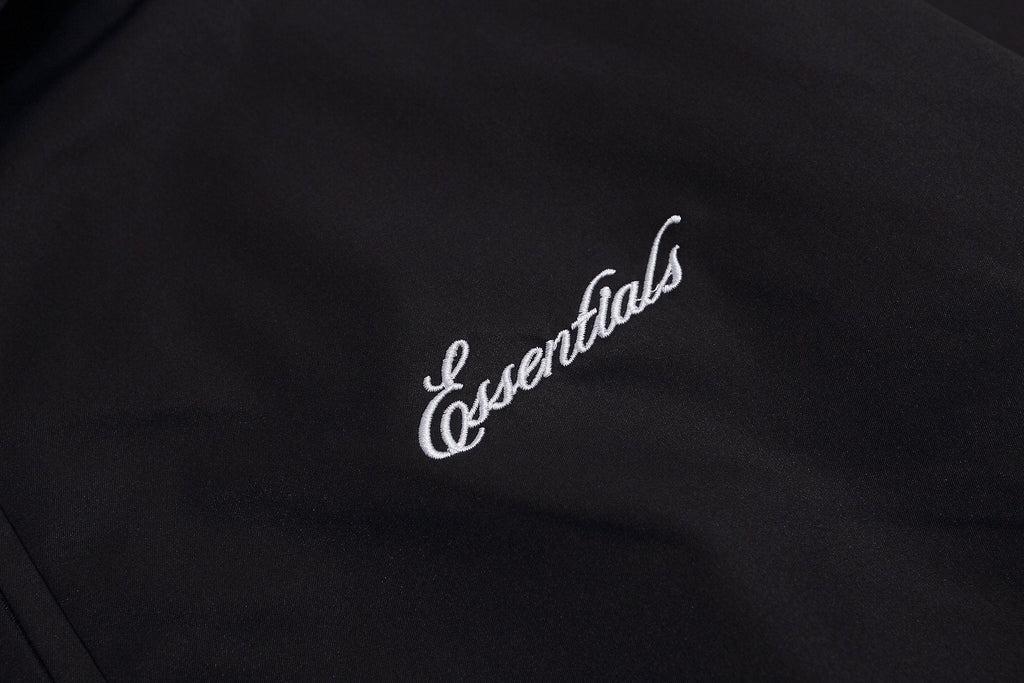 Fear of God Essentials Half-Zip Windbreaker Jacket ¡ª detail