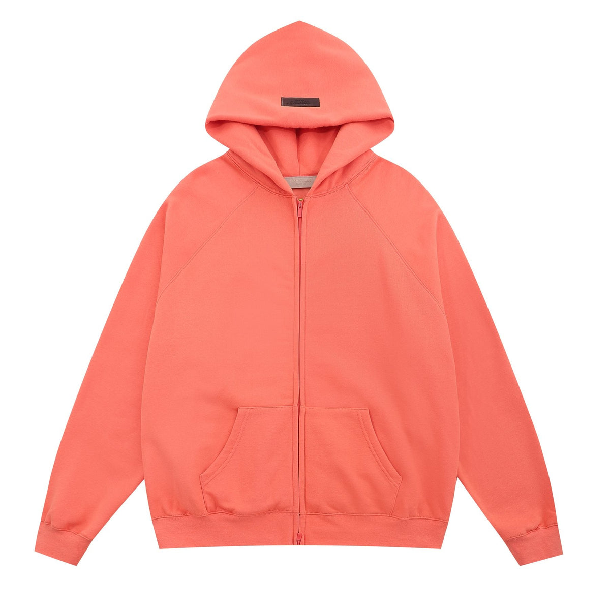 Essentials Fear of God Zip Hoodie ¡ª front