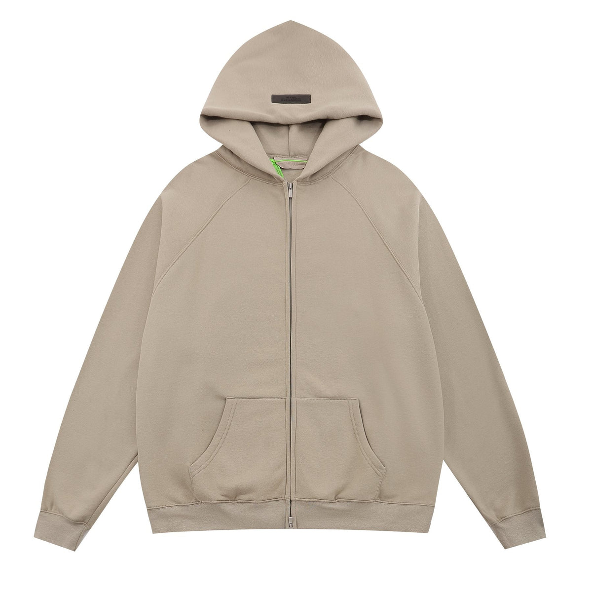 Essentials Fear of God Tonal Logo Full-Zip Hoodie ¡ª front