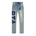 R+A Light Blue Lettered Jeans ¡ª hero