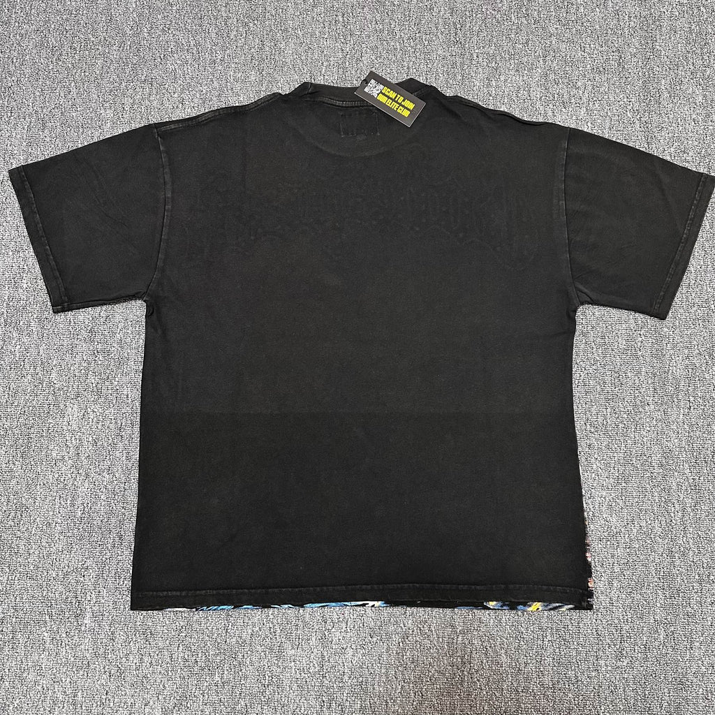Godspeed Washed Black Gothic Graphic T-Shirt ¡ª back
