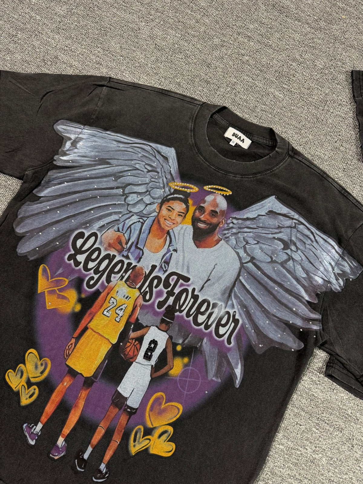 DUAA Angel 24 Graphic T-Shirt ¡ª detail