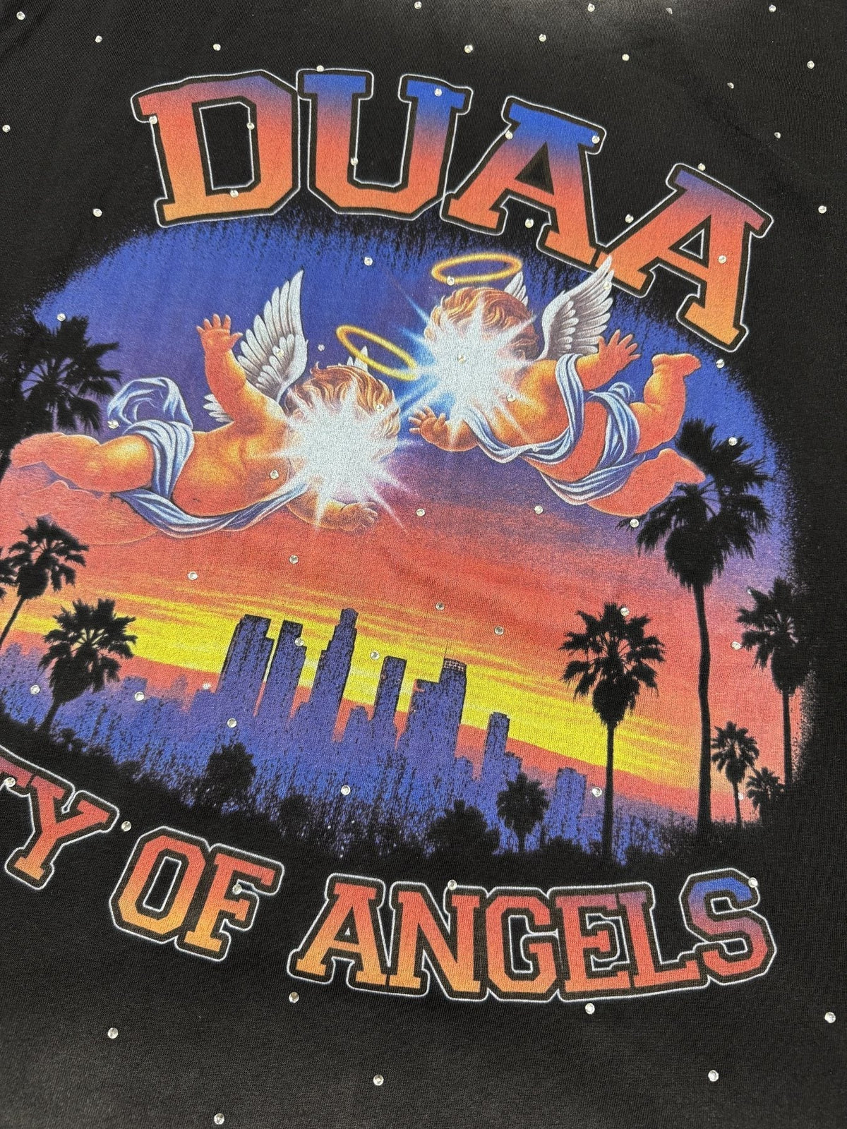 DUAA City of Angels Short-Sleeve T-Shirt ¡ª detail