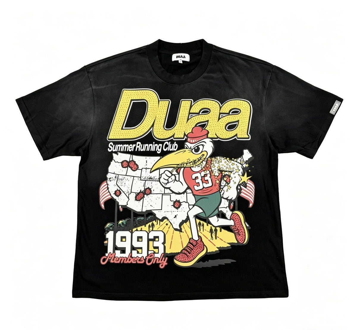 DUAA Global Run Club Graphic T-Shirt ¡ª hero