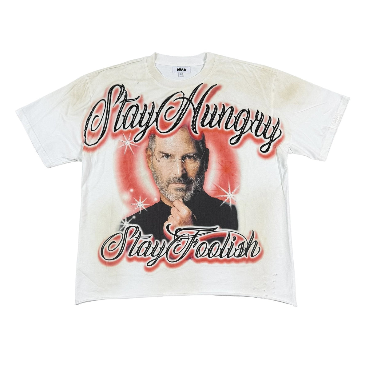 DUAA New Age Steve Jobs Graphic T-Shirt ¡ª front