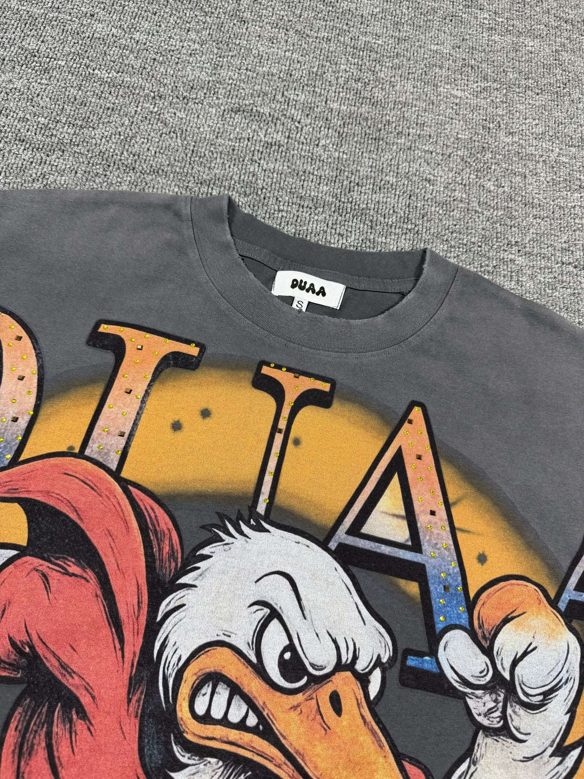 DUAA Duck Basketball Graphic T-Shirt ¡ª detail