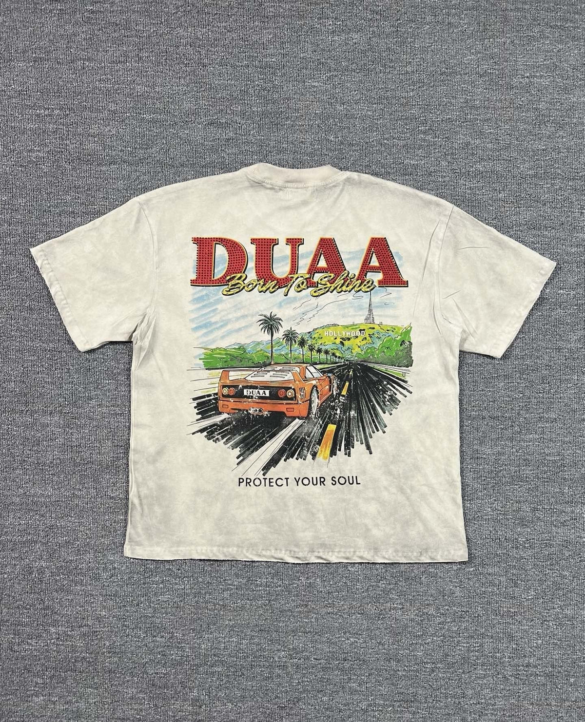 DUAA New Age Car Graphic T-Shirt ¡ª front