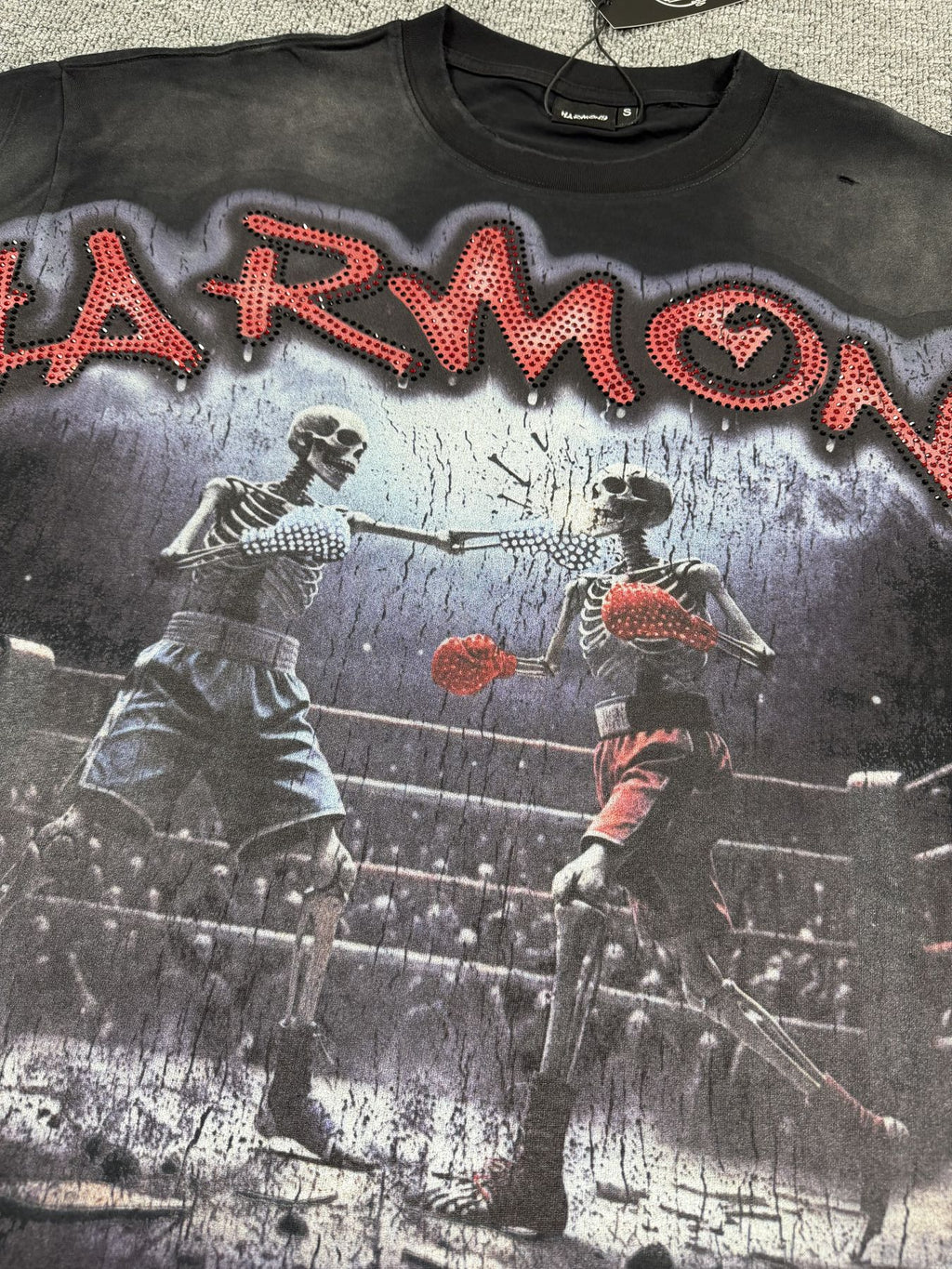 HARMONY New Age Boxing Graphic T-Shirt ¡ª detail