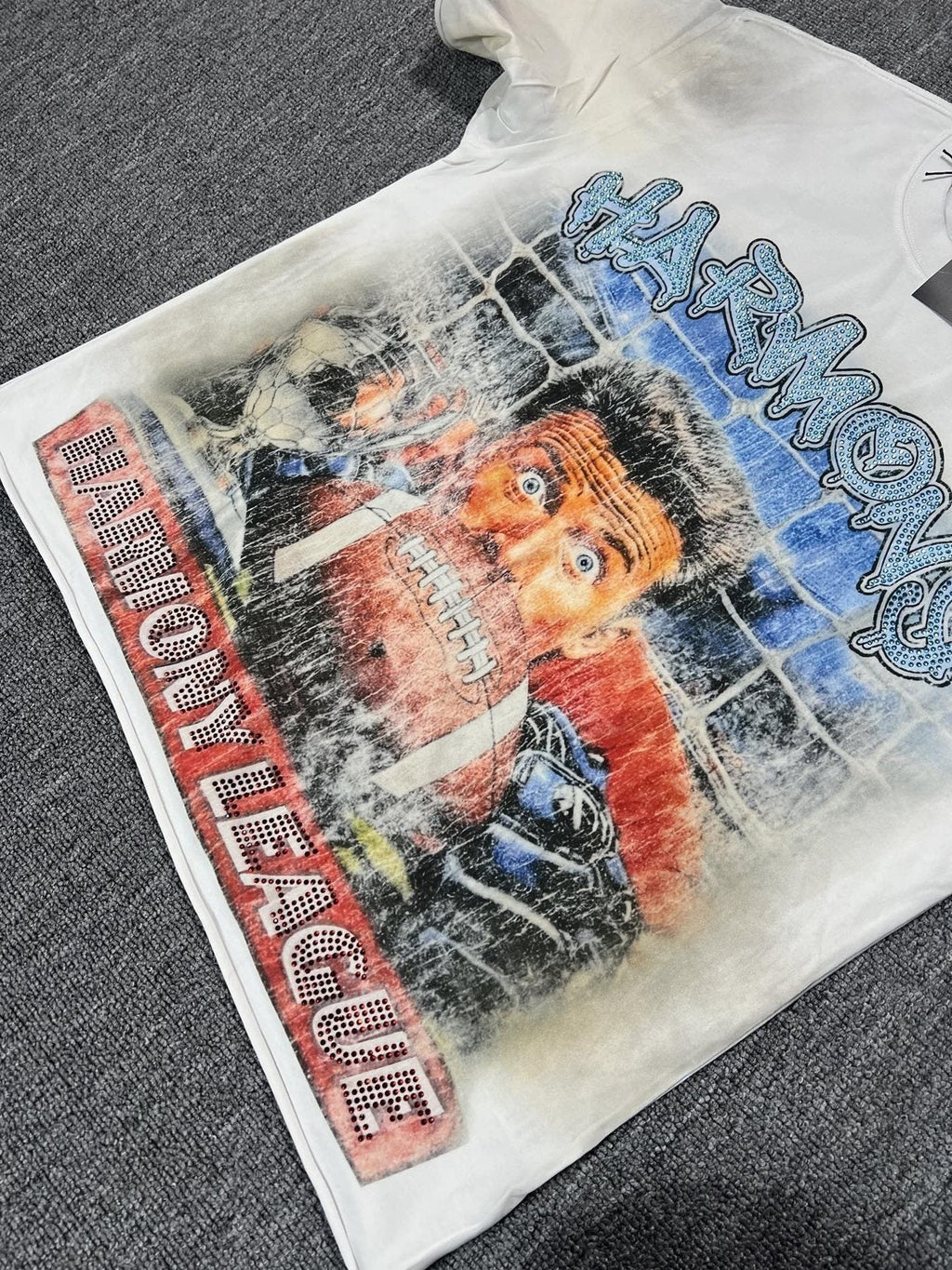 HARMONY New Age Cream World Cup Graphic T-Shirt ¡ª detail