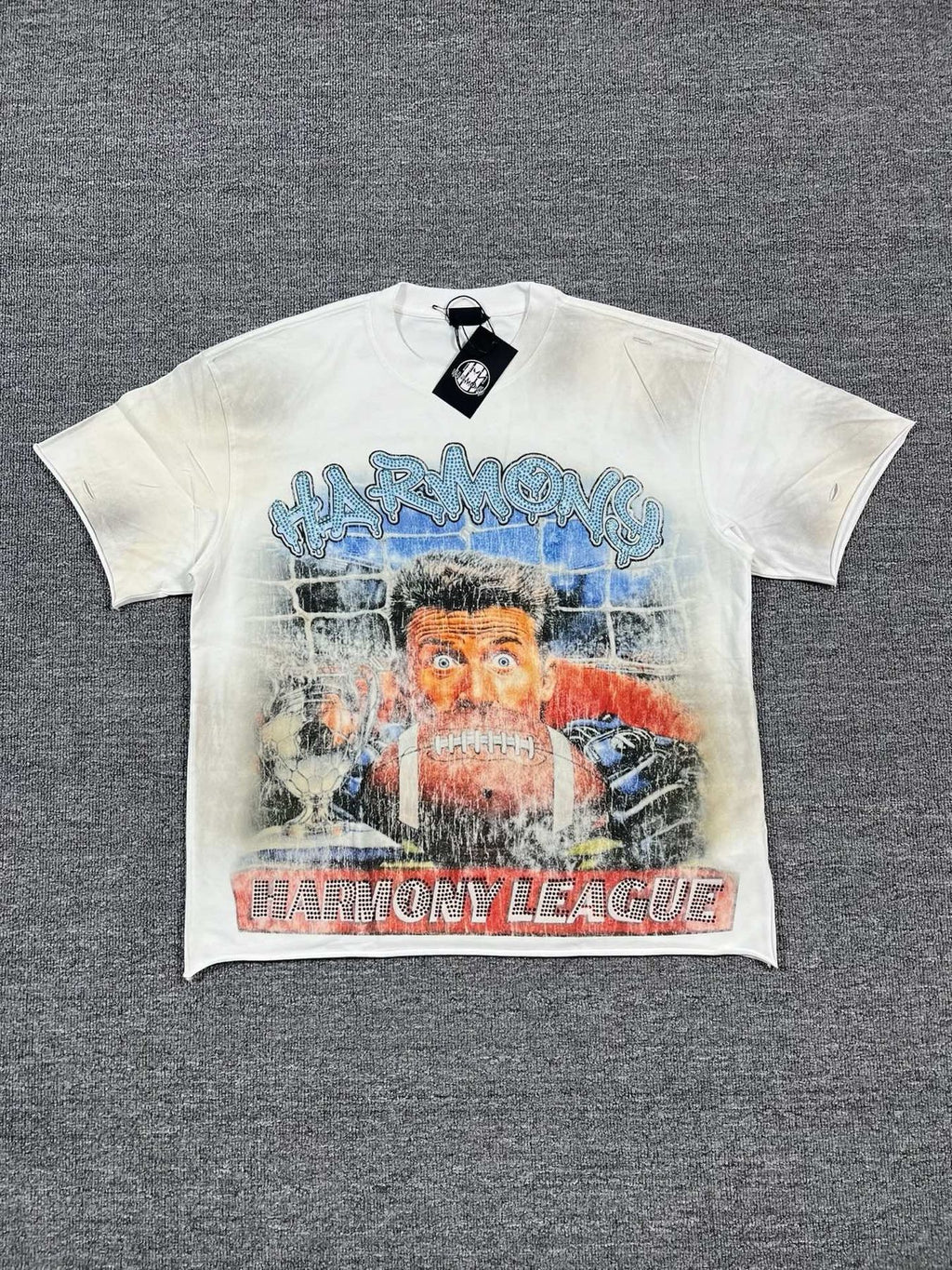 HARMONY New Age Cream World Cup Graphic T-Shirt ¡ª front