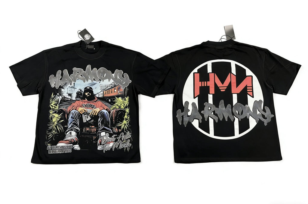 HARMONY New Age Seated Figure Graphic T-Shirt ¡ª hero
