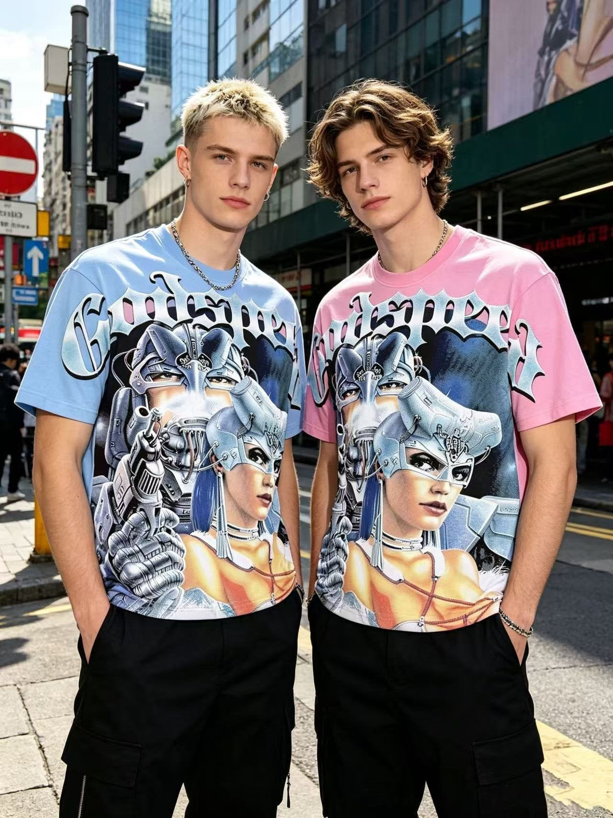 Godspeed Gothic Front Graphic T-Shirt ¡ª context