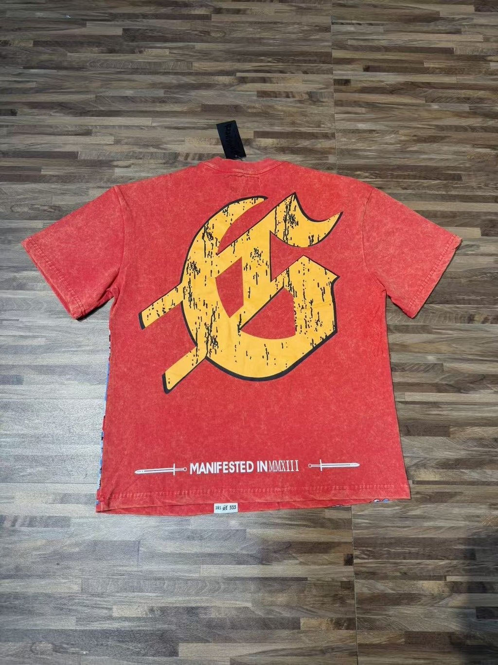 Godspeed Rock Graphic Acid-Wash T-Shirt ¡ª context