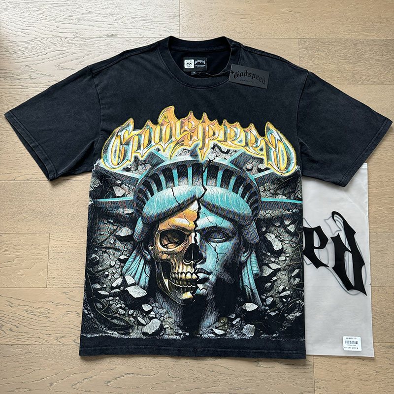 Godspeed Out of Many One Graphic T-Shirt ¡ª context