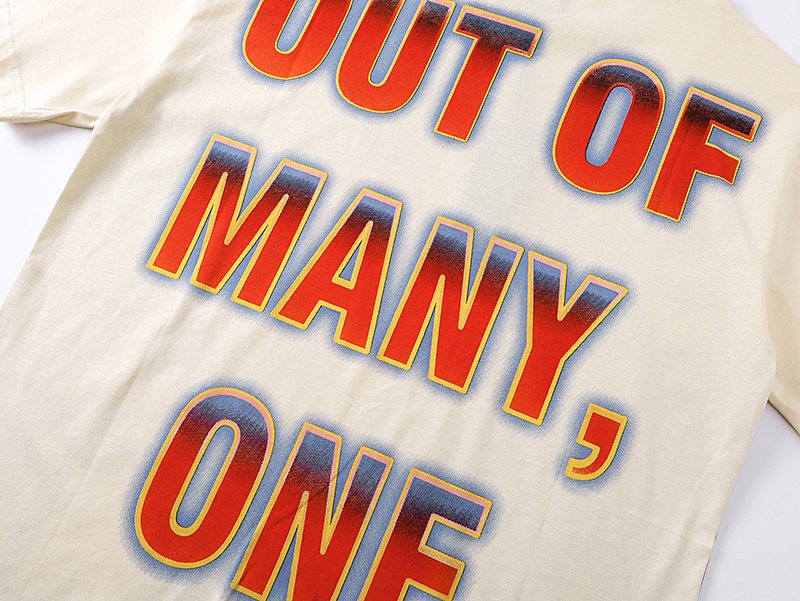 Godspeed Out of Many One Statue Graphic T-Shirt ¡ª detail