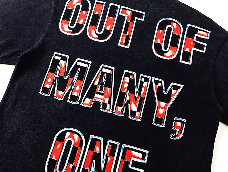 Godspeed Out of Many One Graphic T-Shirt ¡ª detail