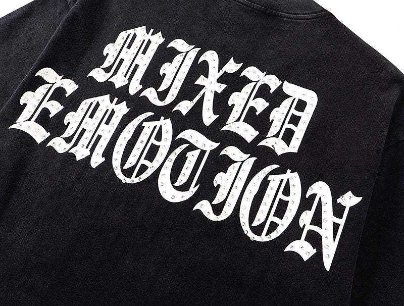 MIXED EMOTION Angel Graphic T-Shirt ¡ª detail
