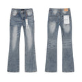 Purple Brand Light Blue Washed Flare Jeans ¡ª hero