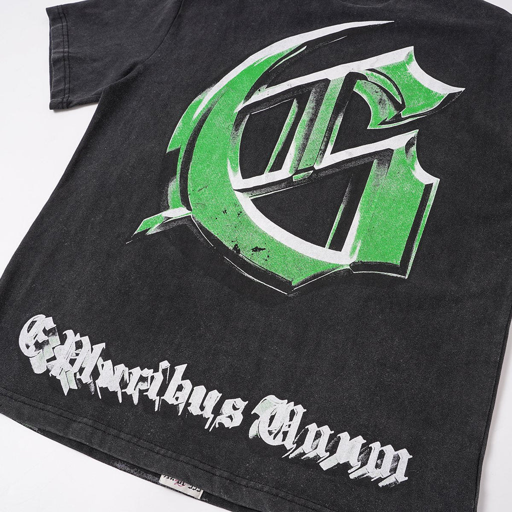 Godspeed Rock Graphic Washed T-Shirt ¡ª detail