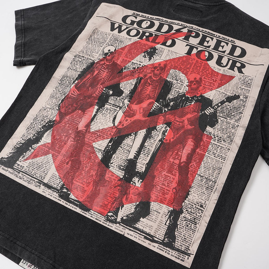 Godspeed World Tour Graphic T-Shirt ¡ª detail